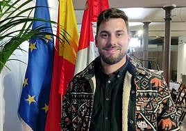 Yeray Pescador, tras su vuelta a Castilla y León.