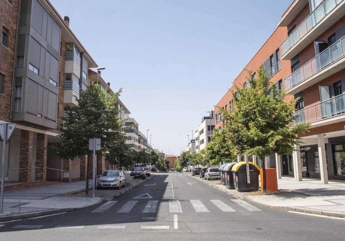 Vista de la calle Pinar de Valsaín, donde se han producido robos.