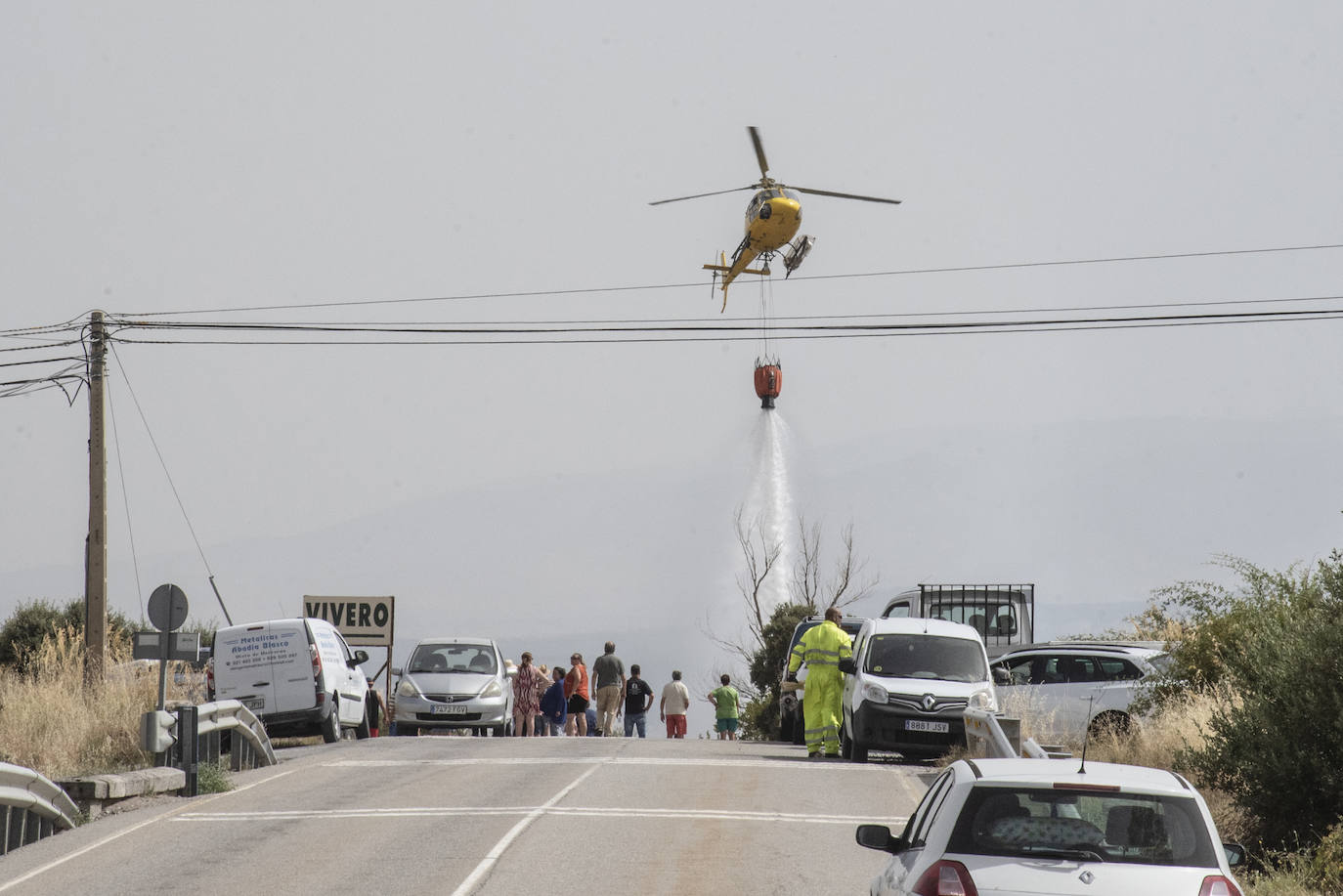 Incendio en Otero de Herreros