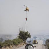 El incendio de Otero de Herreros calcina tres hectáreas pero esquiva al vivero