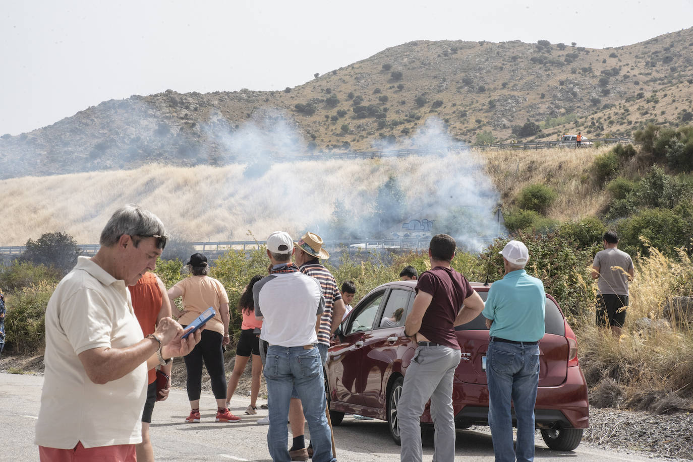 Incendio en Otero de Herreros