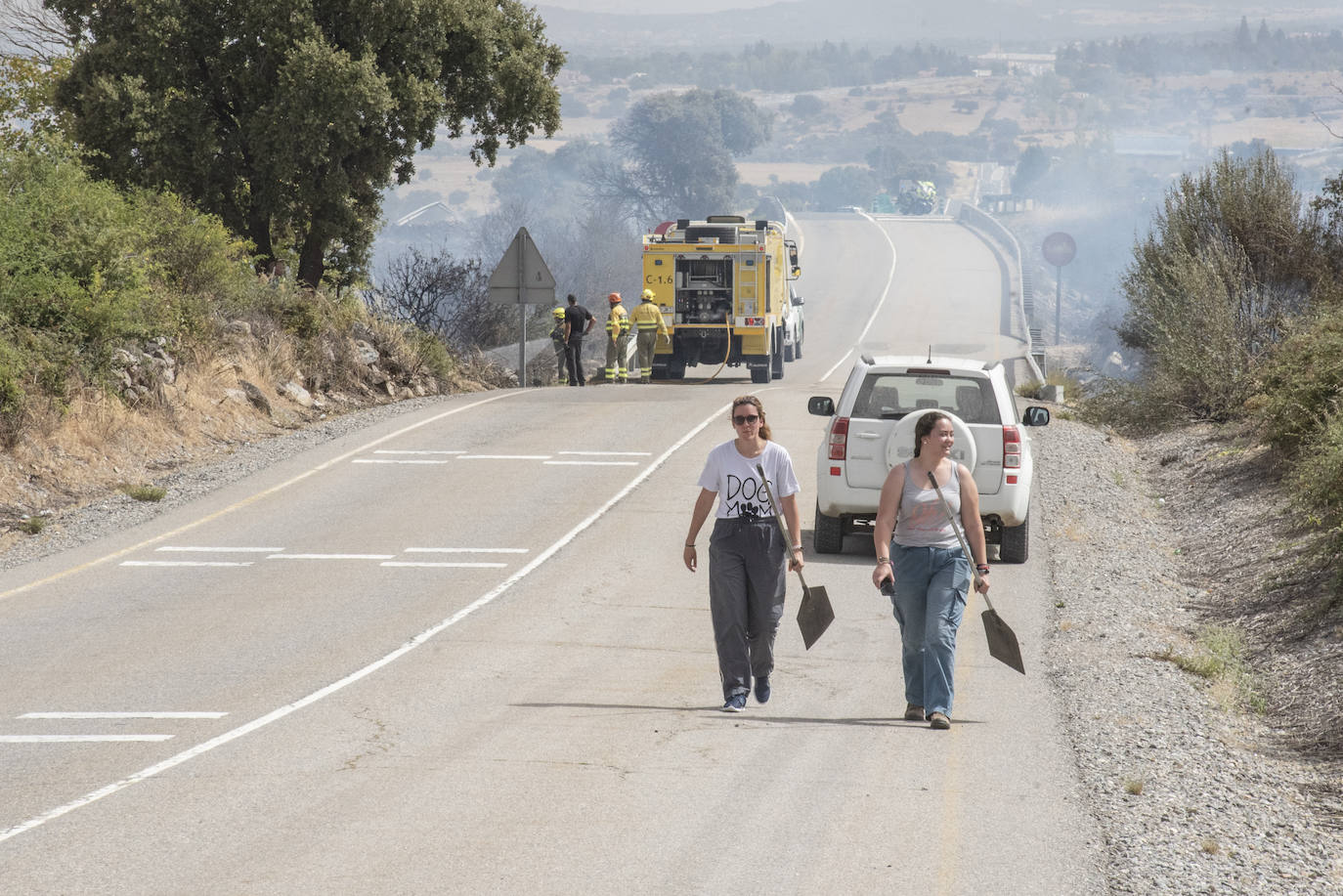 Incendio en Otero de Herreros