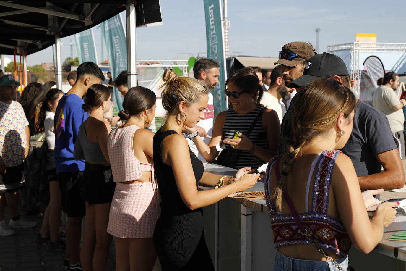 El gran ambiente de la tarde en el festival Sonorama