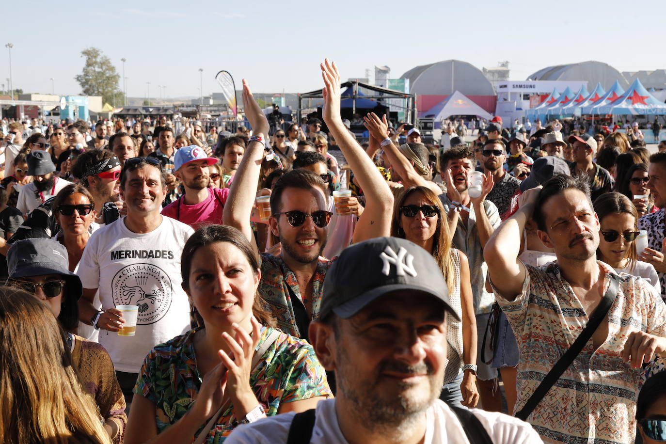 El gran ambiente de la tarde en el festival Sonorama