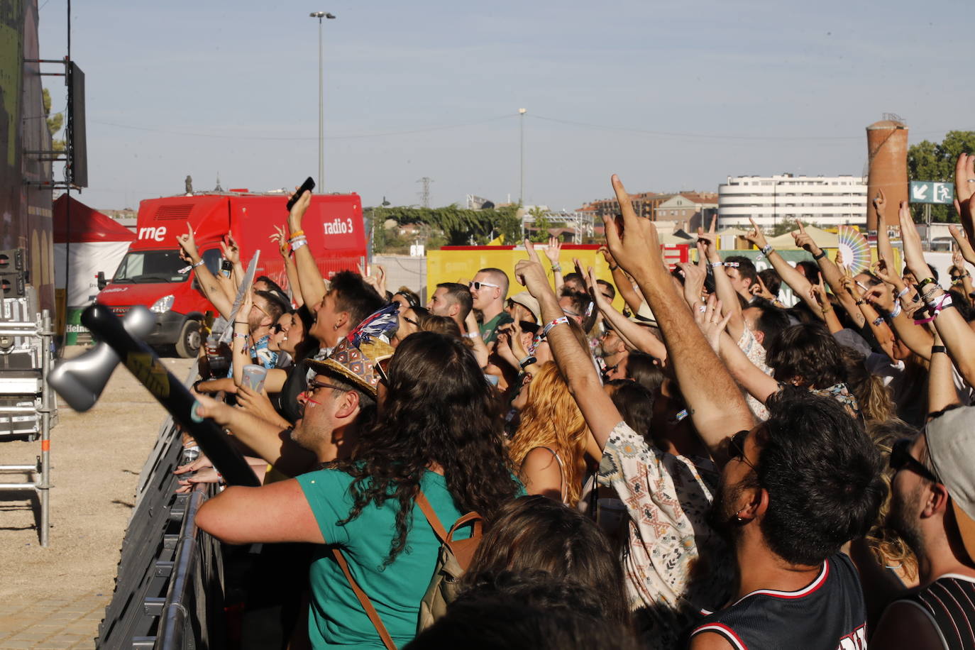 El gran ambiente de la tarde en el festival Sonorama