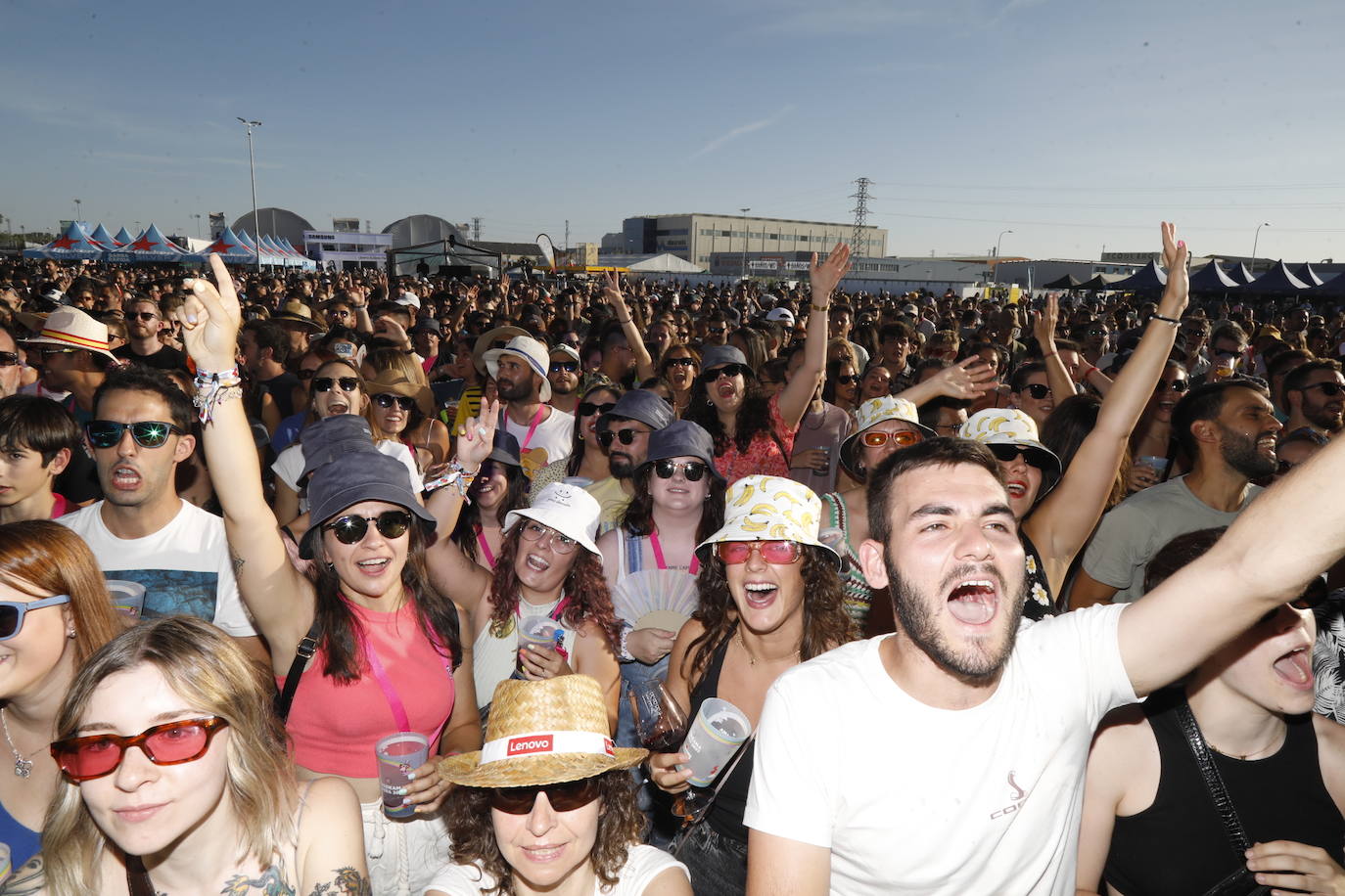 El gran ambiente de la tarde en el festival Sonorama