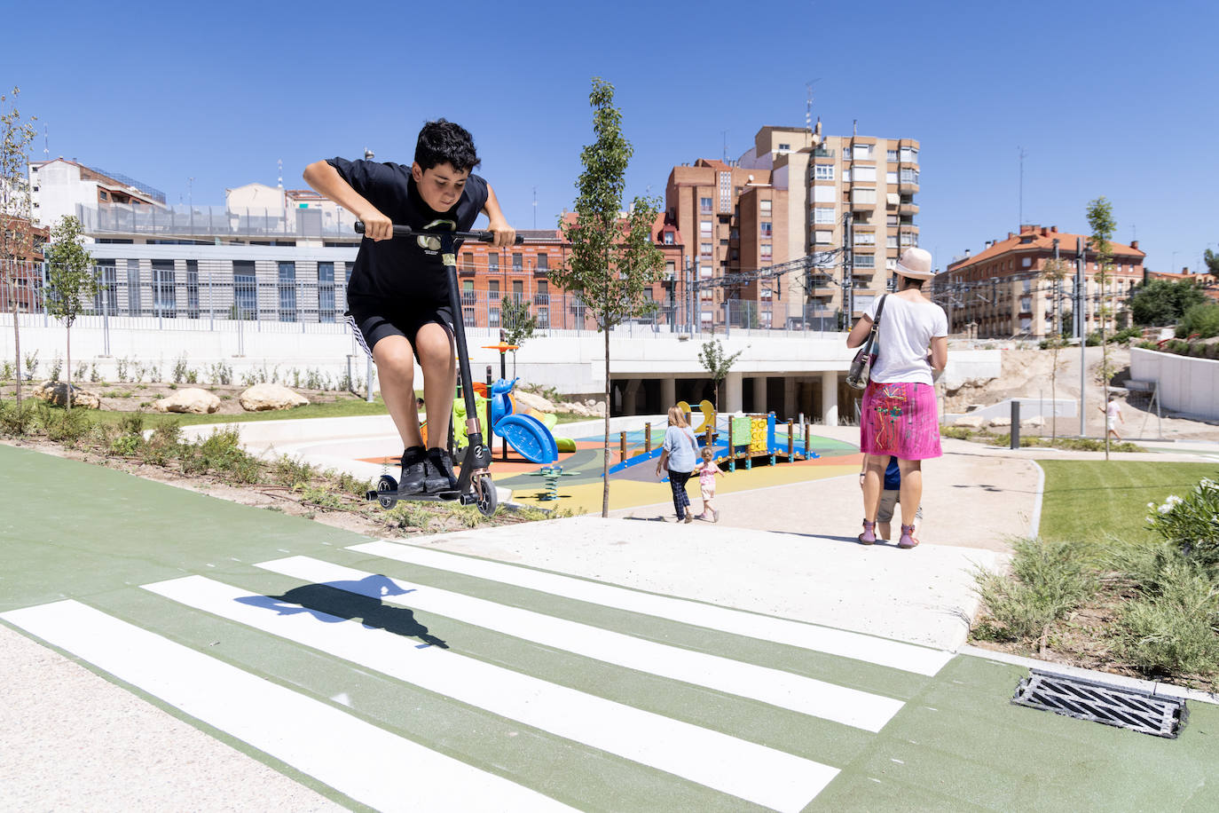 Apertura del paso peatonal bajo las vías entre Delicias y Panaderos