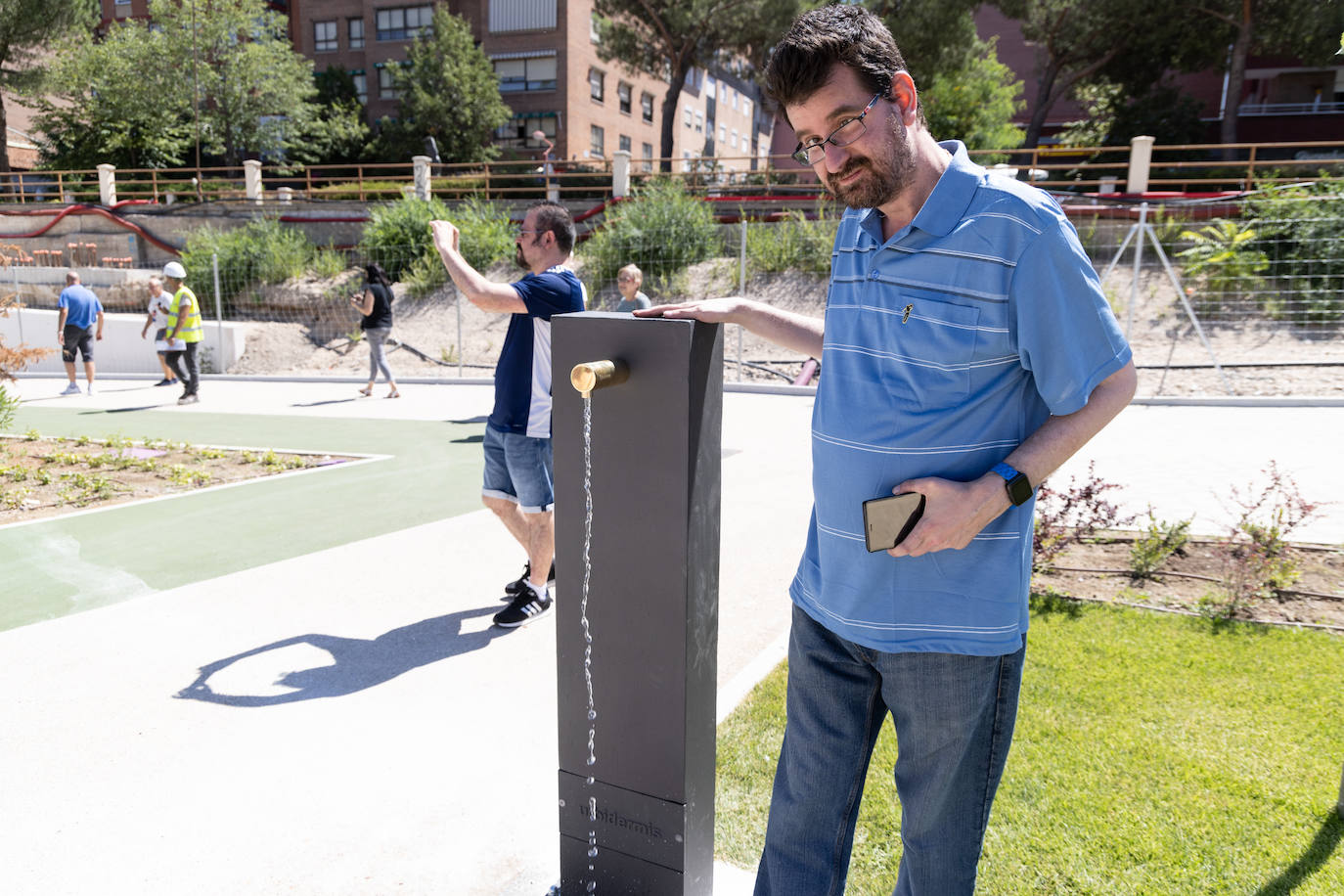 Apertura del paso peatonal bajo las vías entre Delicias y Panaderos