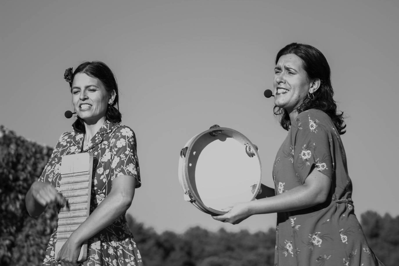 Elia Tralará y Uxía López, en 'Orgullo rural'.