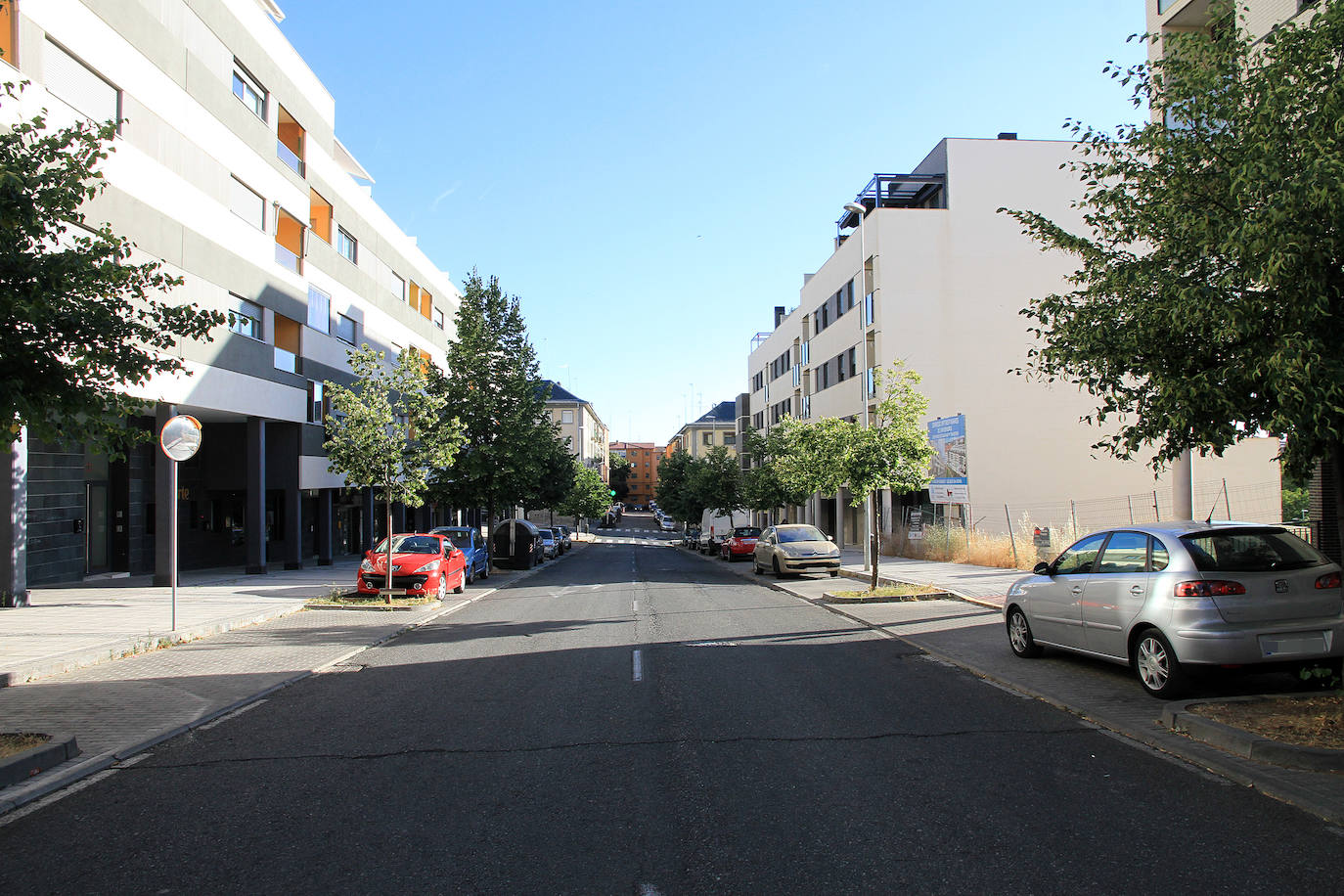 Calle del barrio de Comunidad de Ciudad y Tierra.