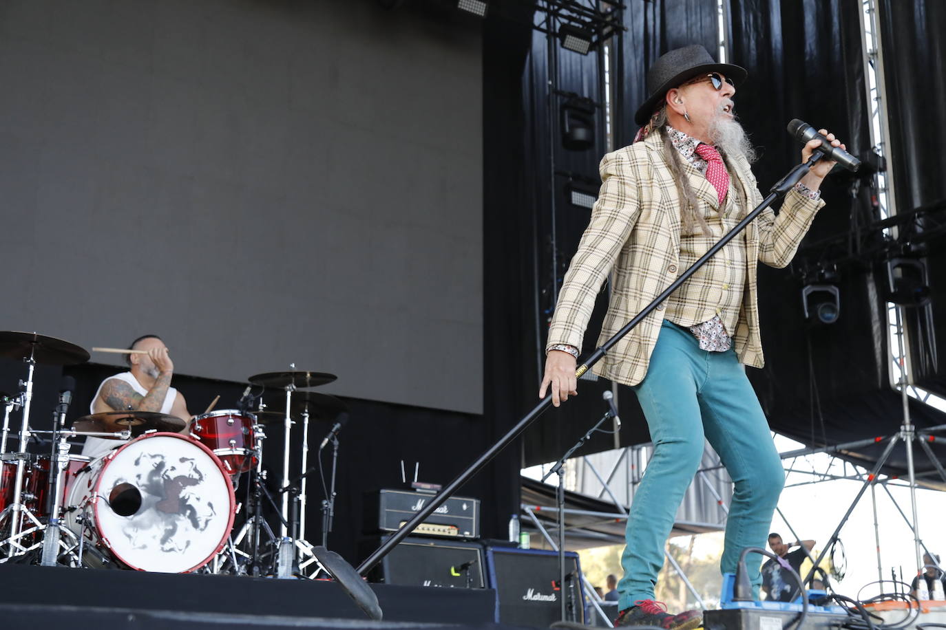 El concierto de El Drogas en el festival Sonorama Ribera 2023, en imágenes