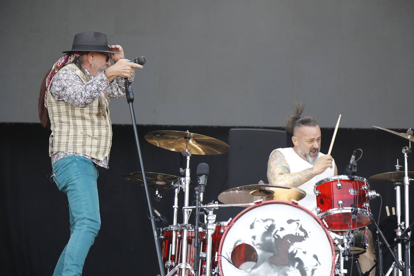 El concierto de El Drogas en el festival Sonorama Ribera 2023, en imágenes