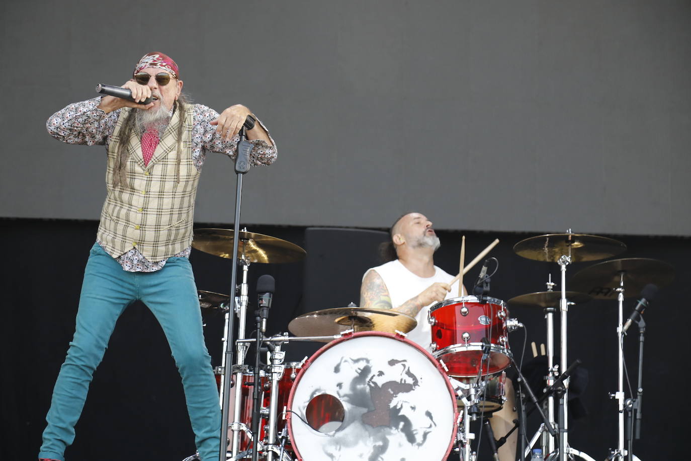 El concierto de El Drogas en el festival Sonorama Ribera 2023, en imágenes