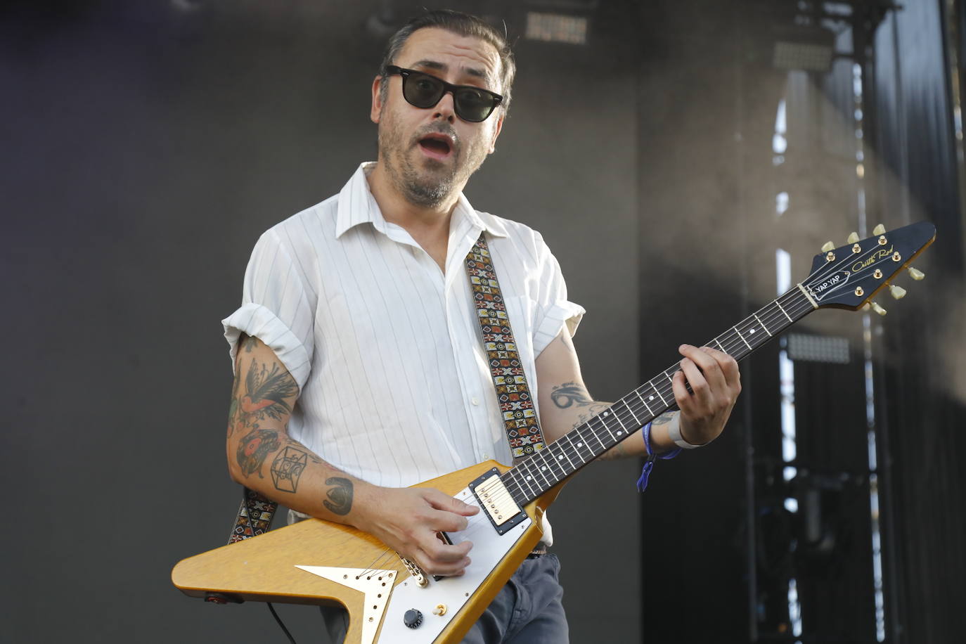 El concierto de El Drogas en el festival Sonorama Ribera 2023, en imágenes