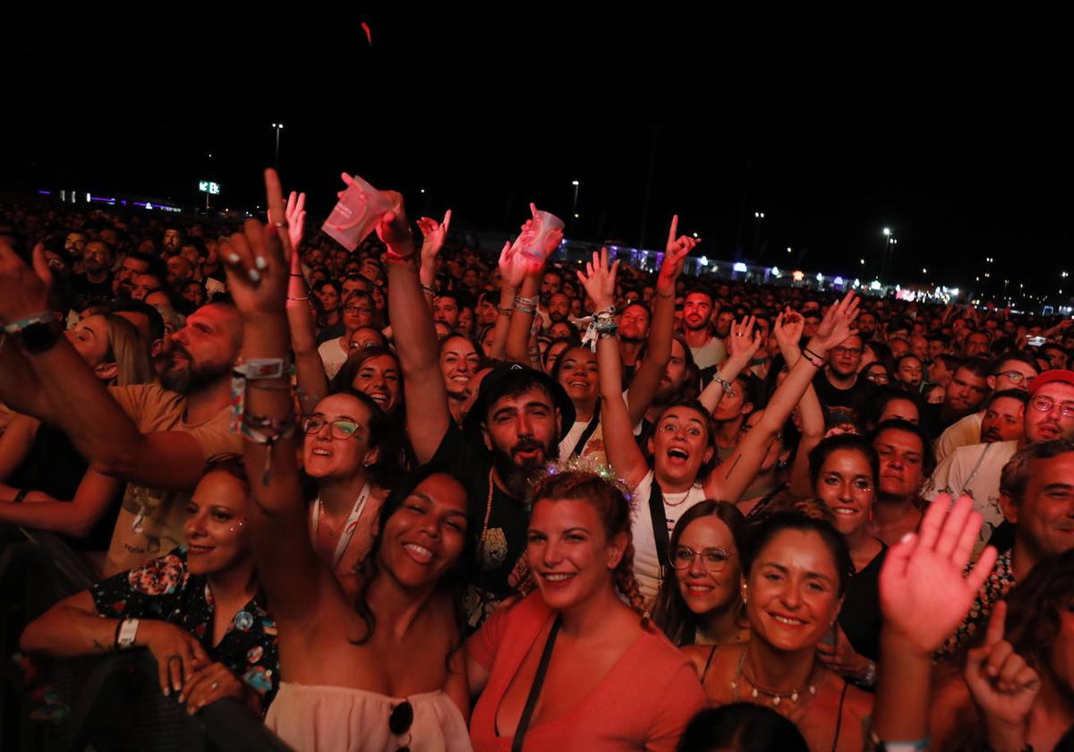 El público durante el concierto de Vetusta Morla.