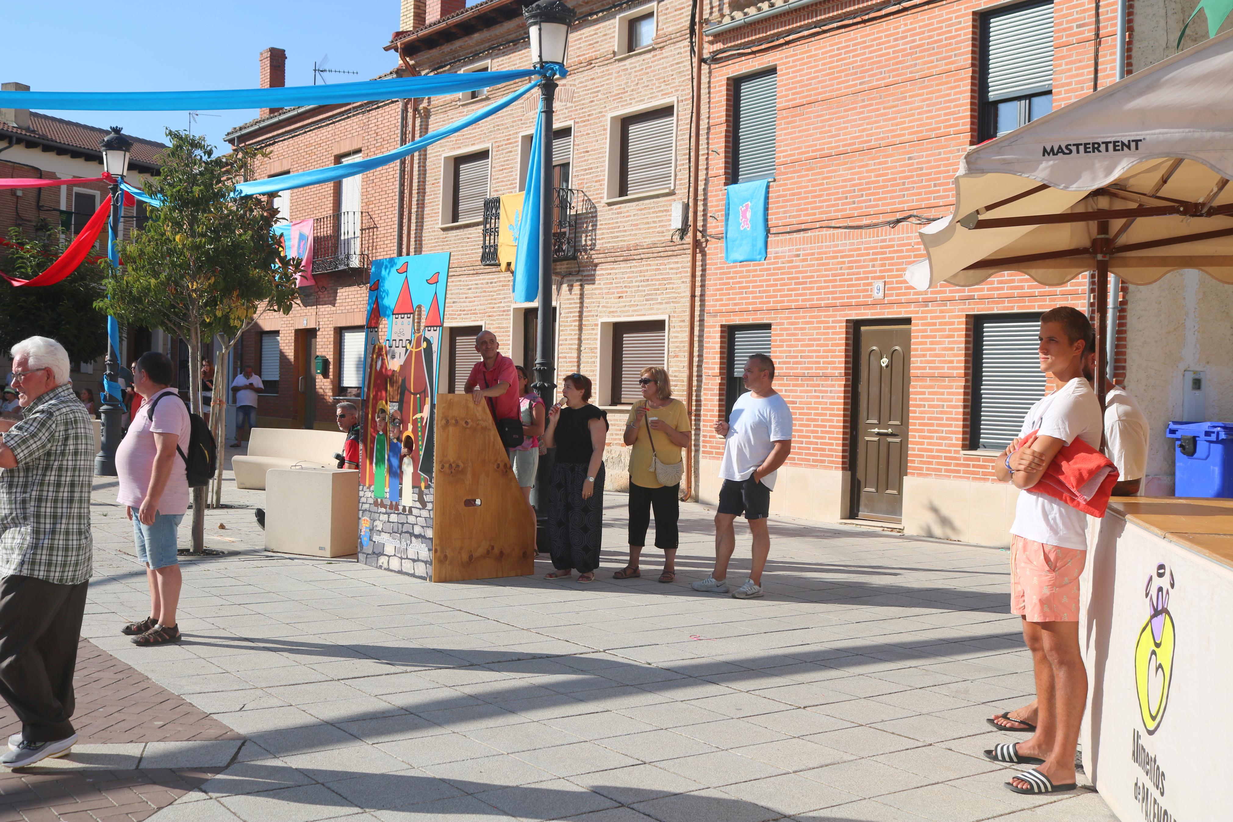 Lantadilla recrea la Batalla de Llantada