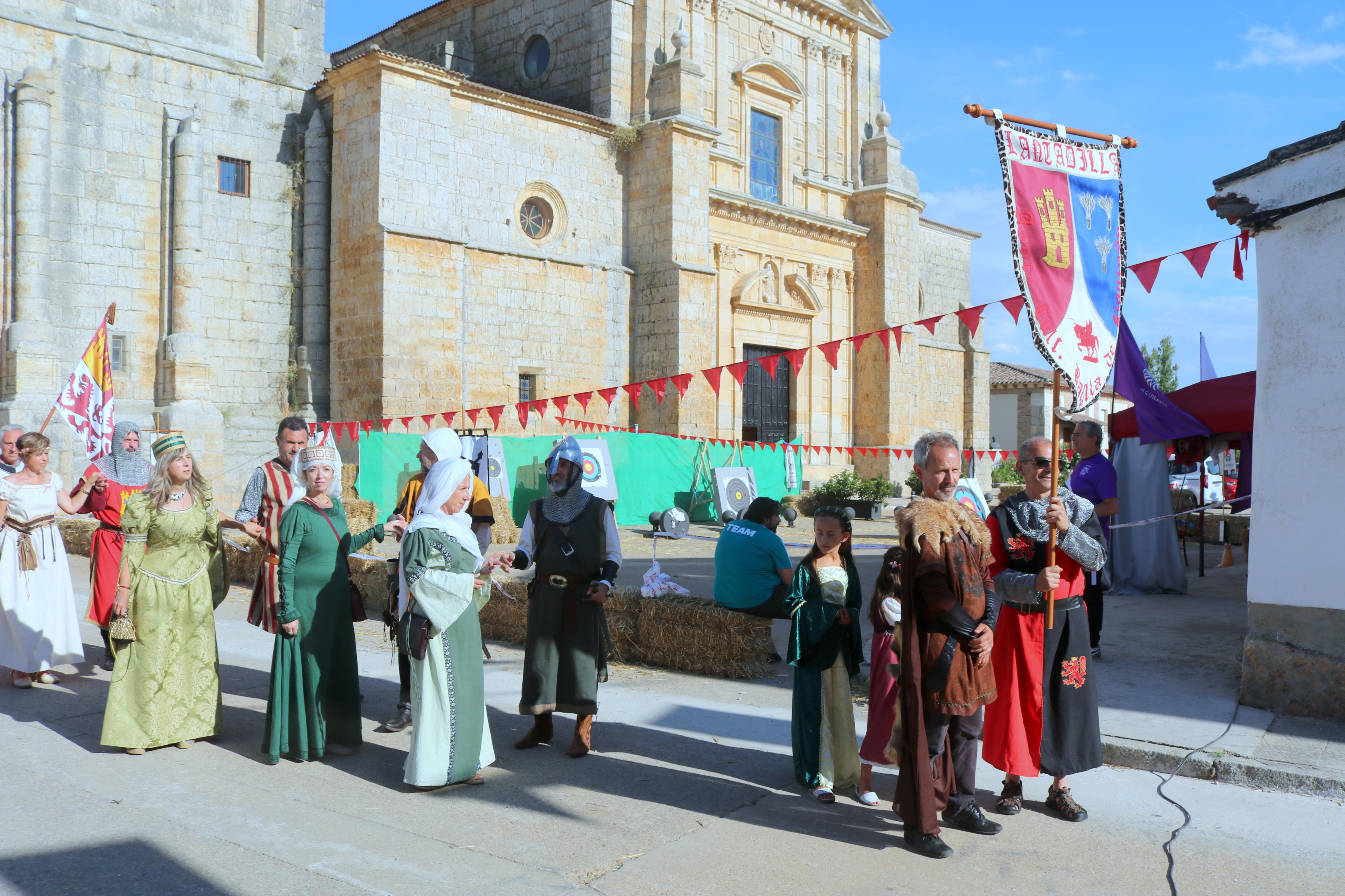 Lantadilla recrea la Batalla de Llantada