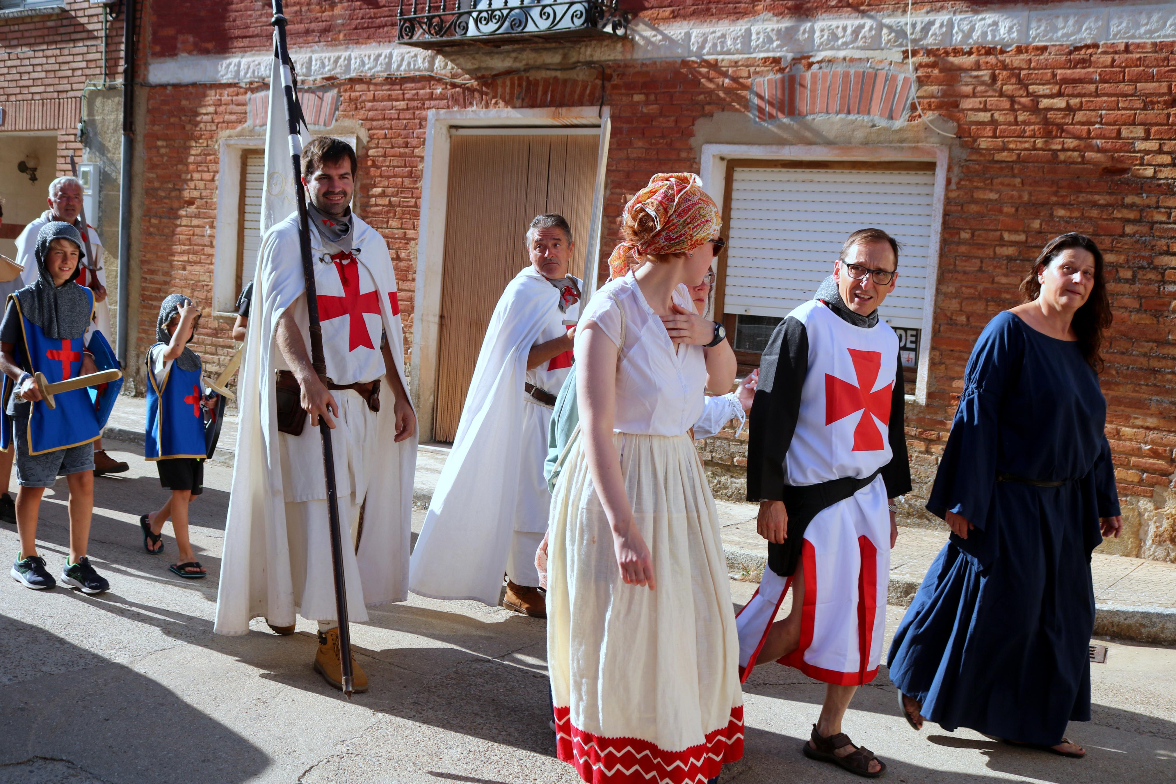 Lantadilla recrea la Batalla de Llantada