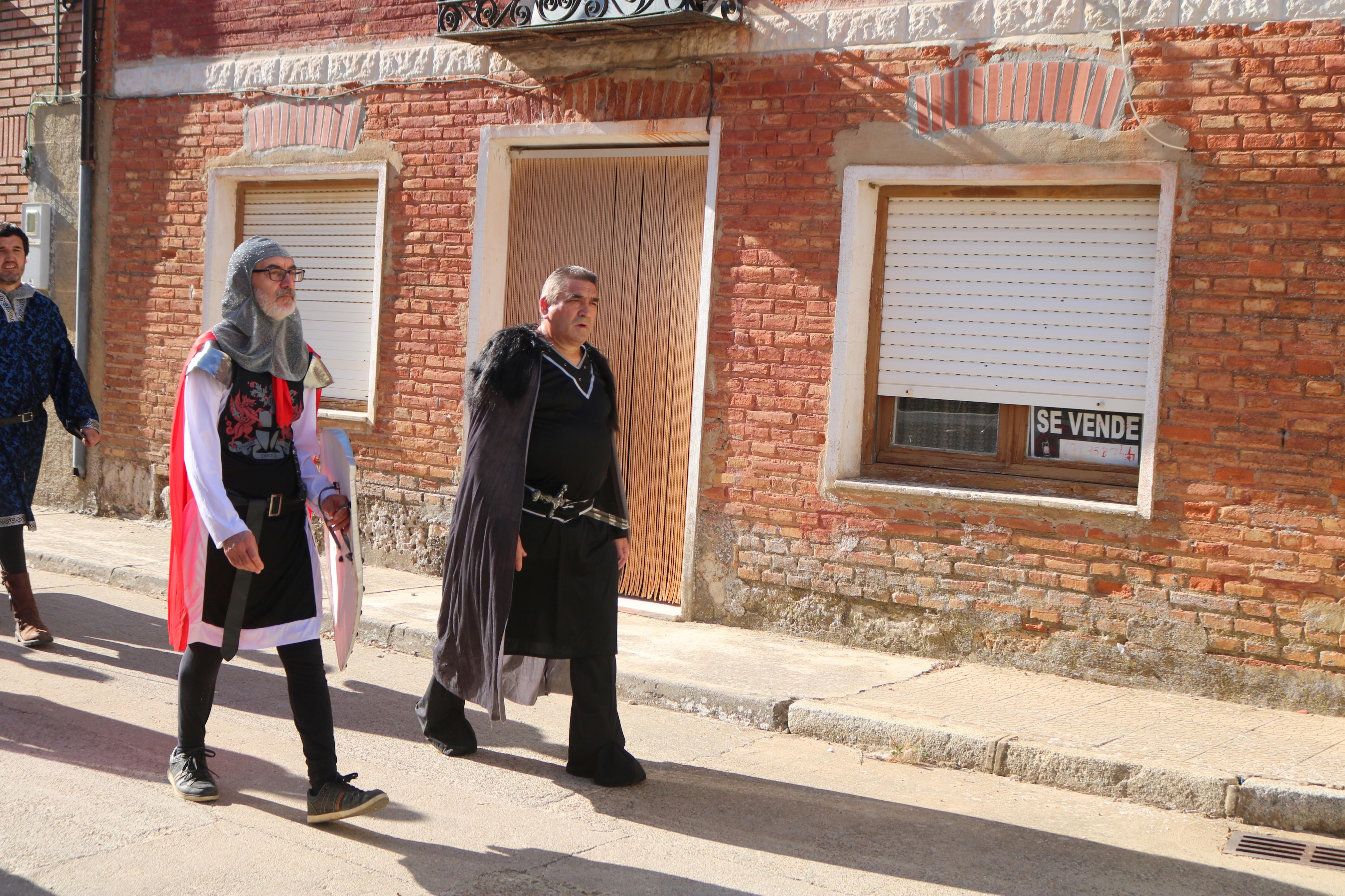 Lantadilla recrea la Batalla de Llantada