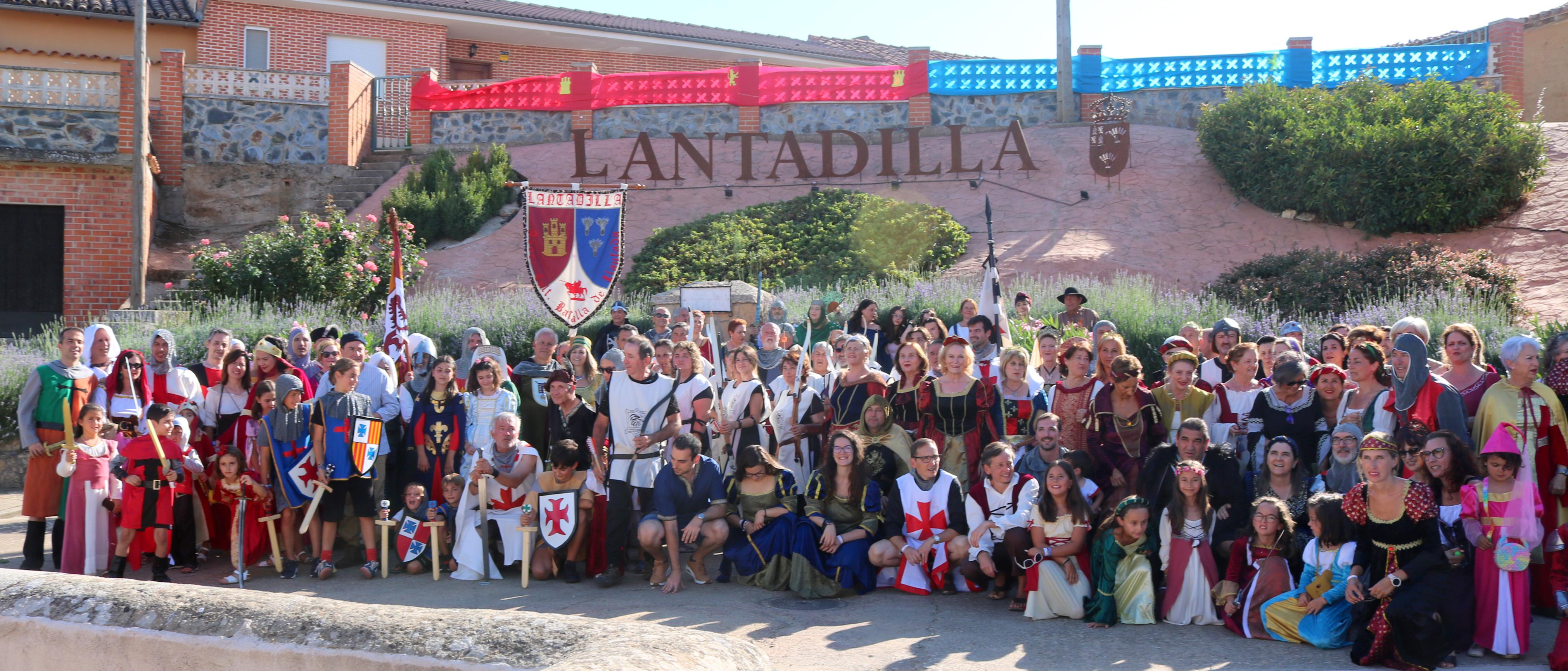 Lantadilla recrea la Batalla de Llantada