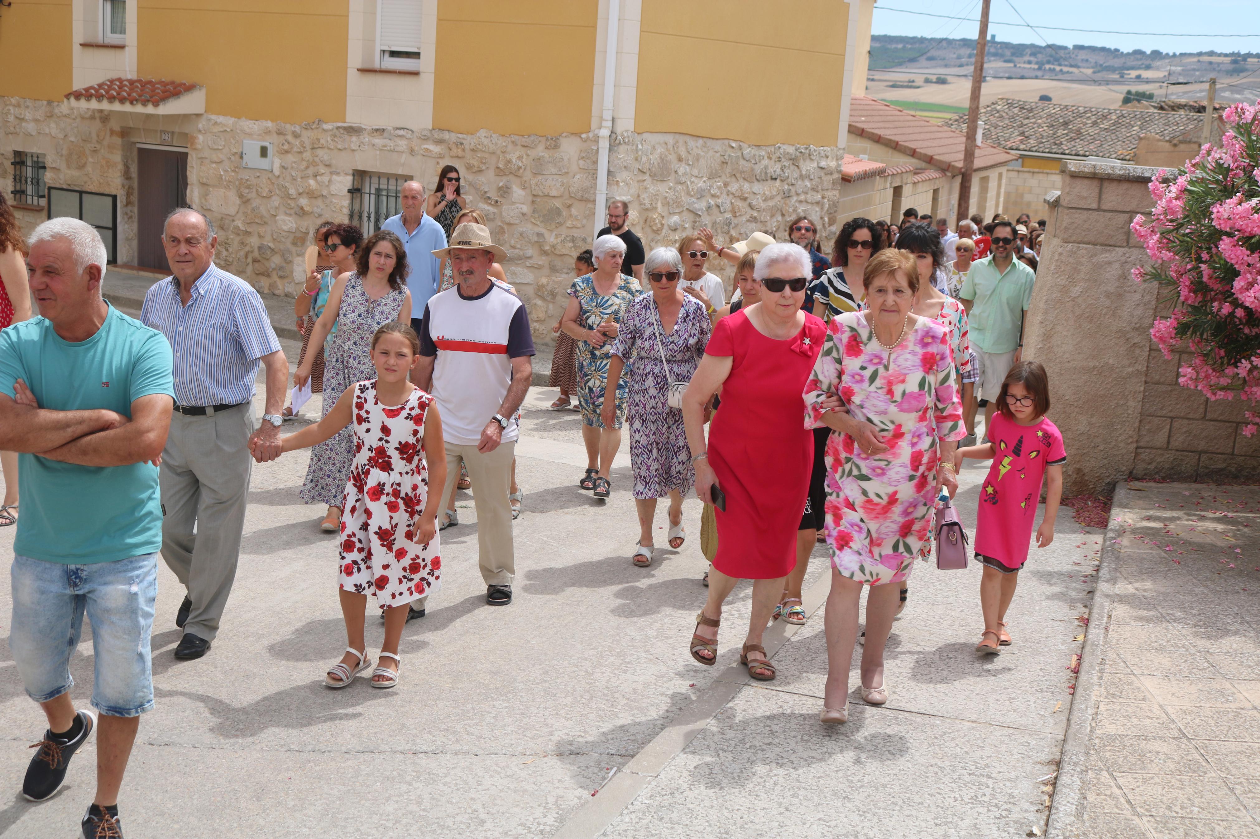 Villaconancio se rinde a la Virgen de Mediavilla