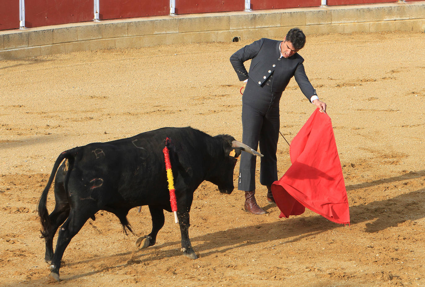 Jesulín de Ubrique reaparece en la plaza de toros de Mozoncillo