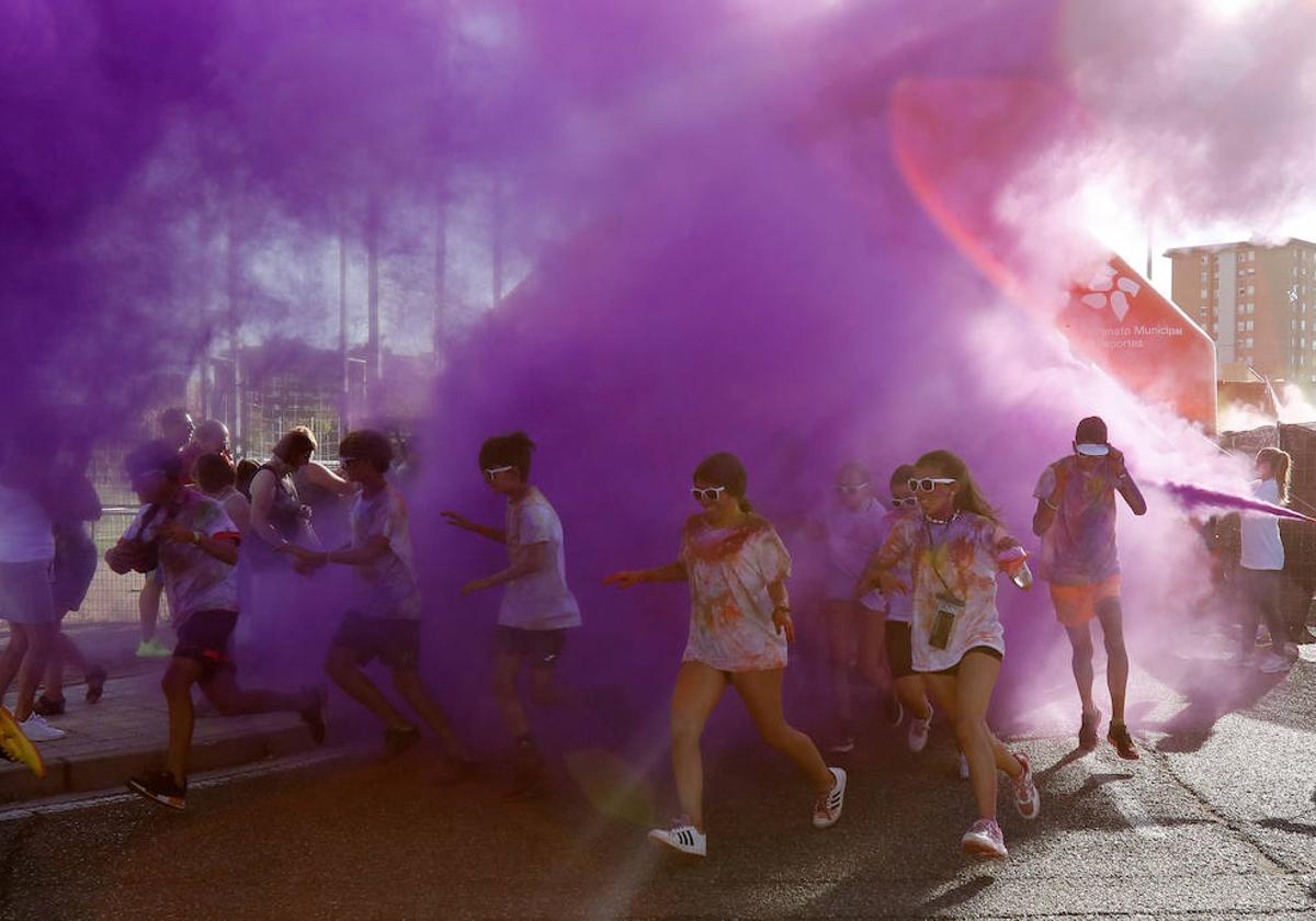 La Carrera Holi San Antolín en una pasada edición.