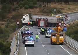 Accidente mortal en Puente Oñez, en la CL-605.