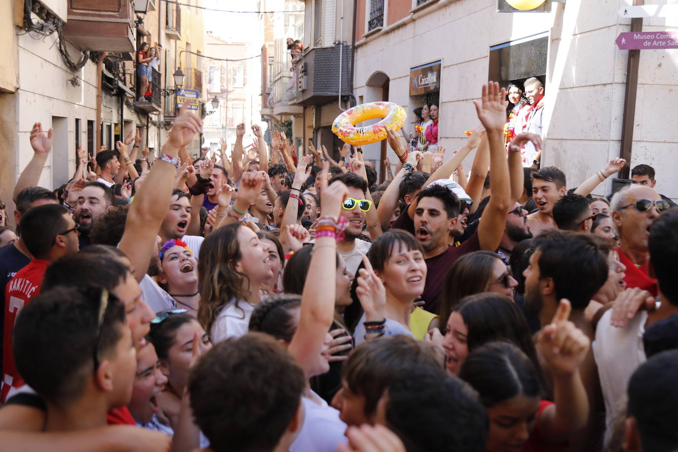 Segundo Chúndara en las fiestas de Peñafiel