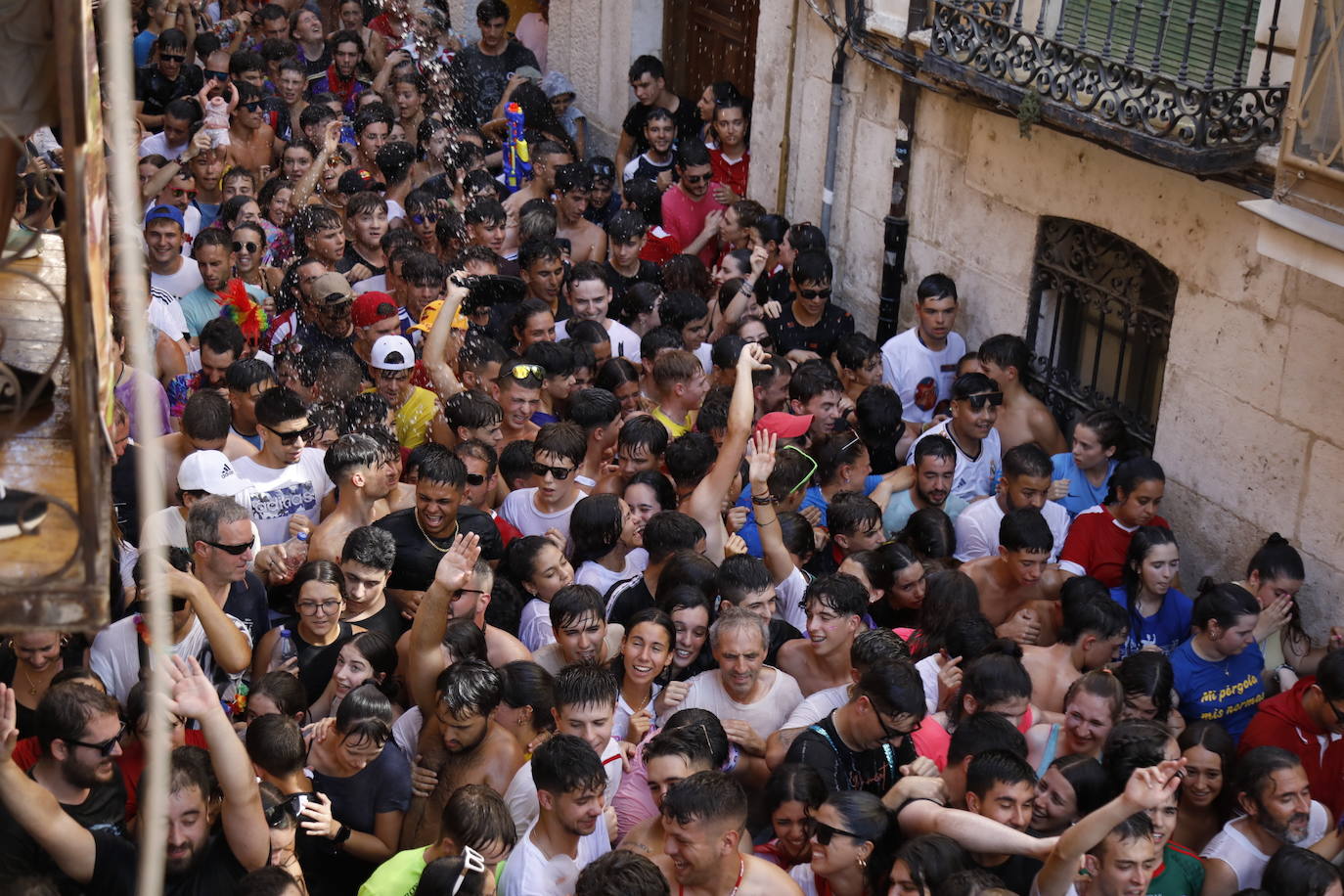 Segundo Chúndara en las fiestas de Peñafiel