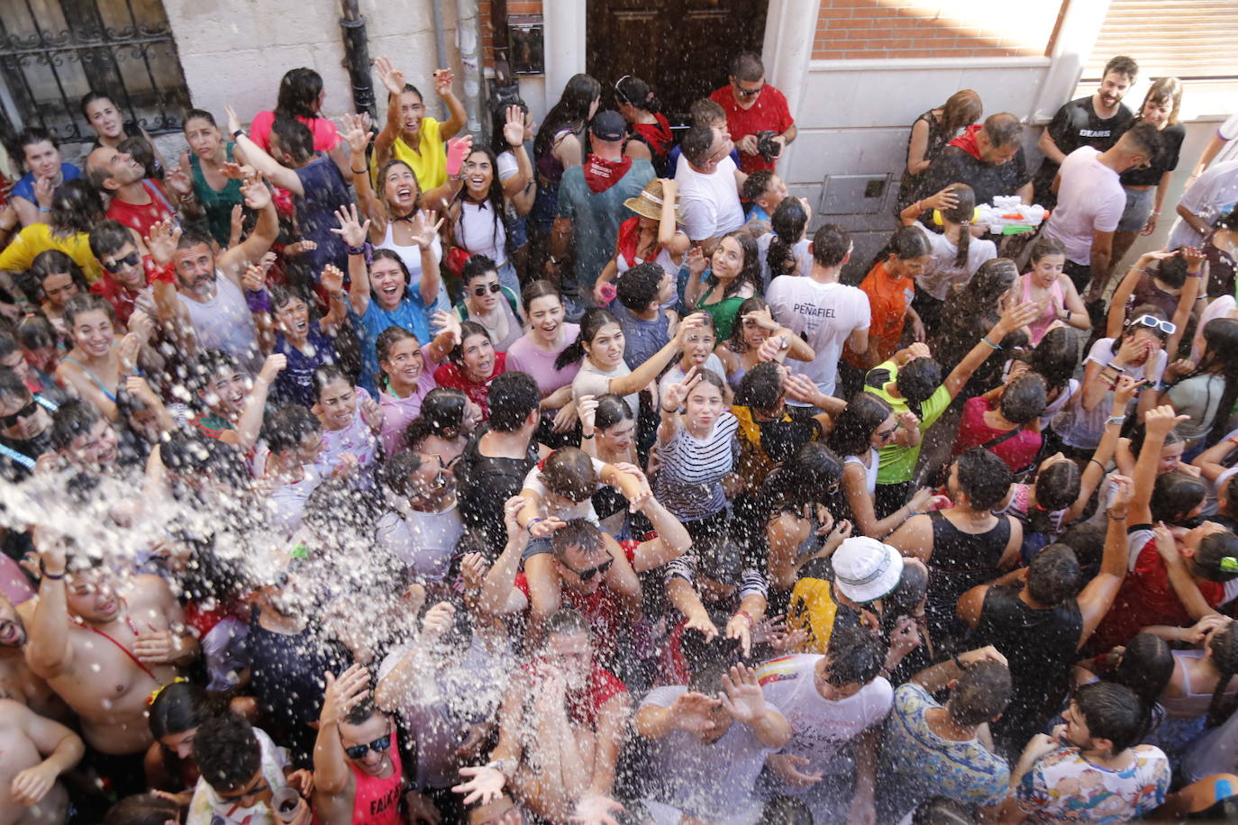 Segundo Chúndara en las fiestas de Peñafiel