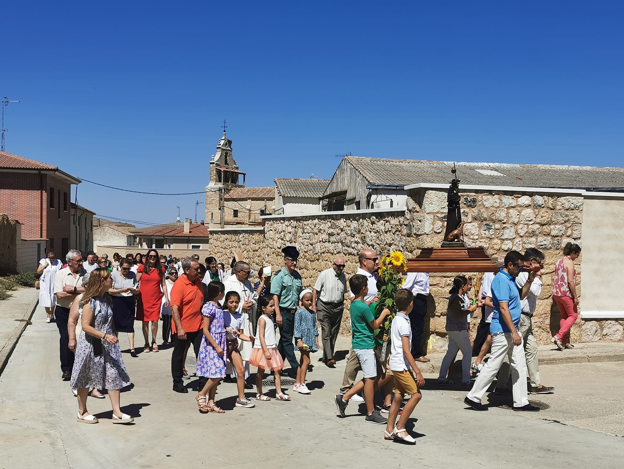 Los pueblos de la provincia de Valladolid festejan San Roque