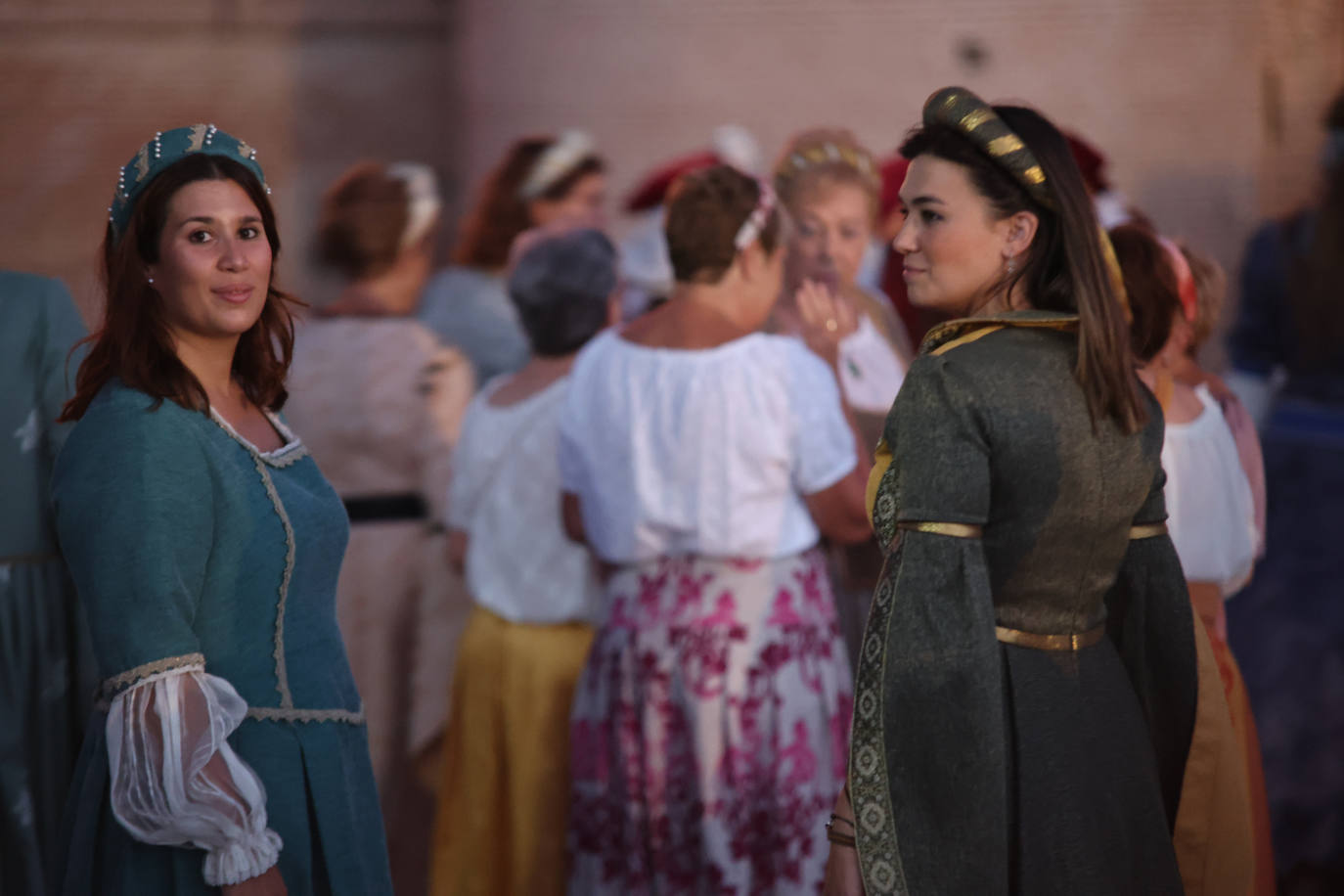 Desfile de antorchas en la Feria Renacentista de Medina del Campo