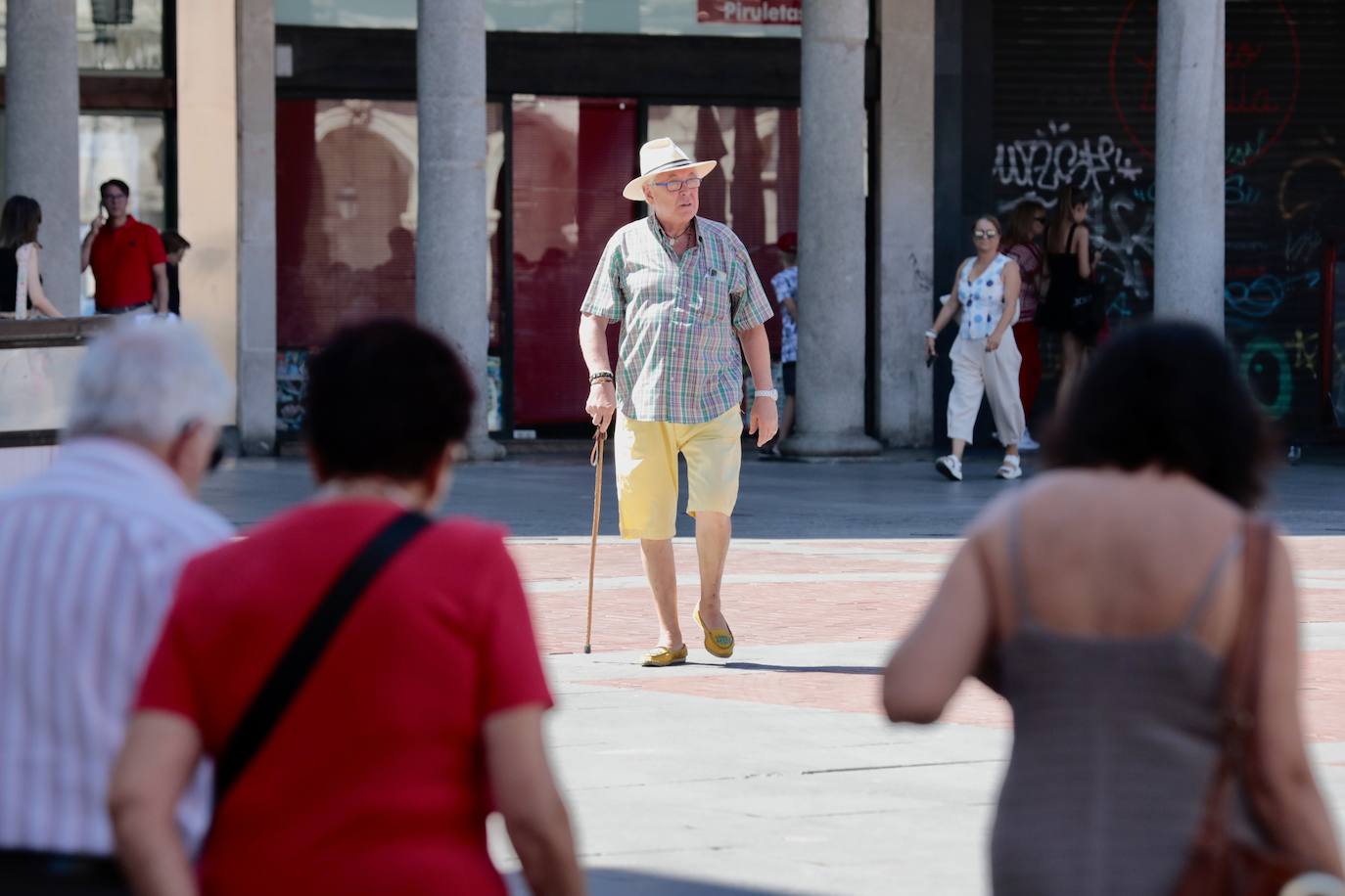 Comienza lo más duro de la ola de calor en Valladolid