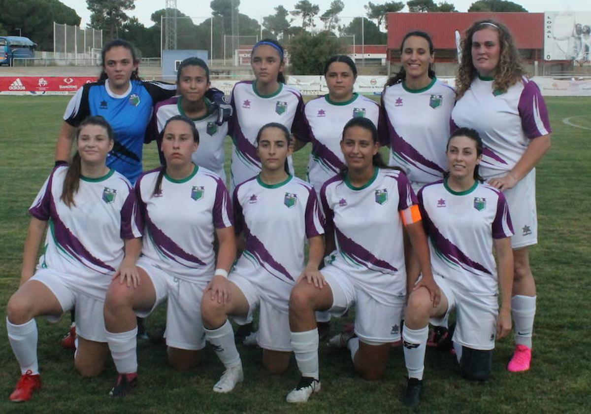 Once con el que saltó el Ribera Atlético al estadio San Miguel.