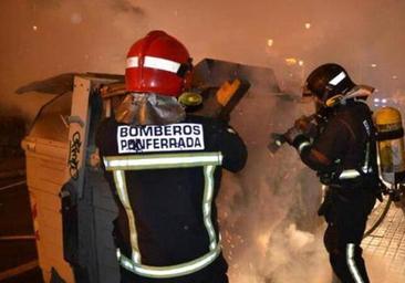 Detenido un pirómano que causó tres incendios en Ponferrada