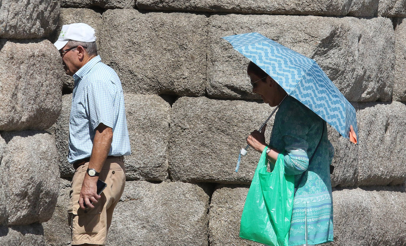 Ola de calor en Segovia