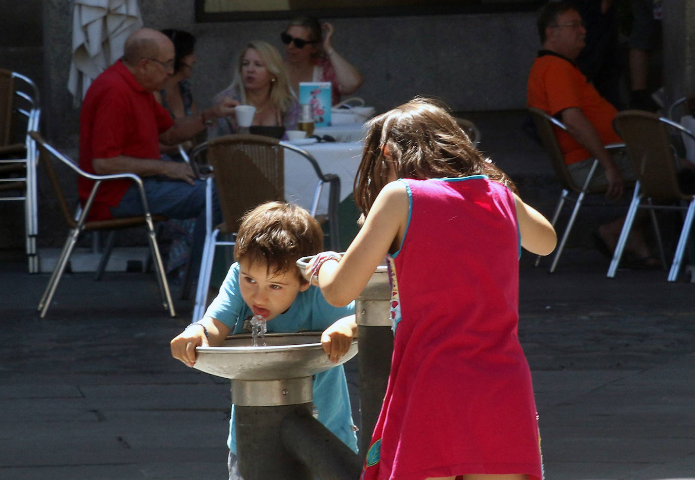 Ola de calor en Segovia