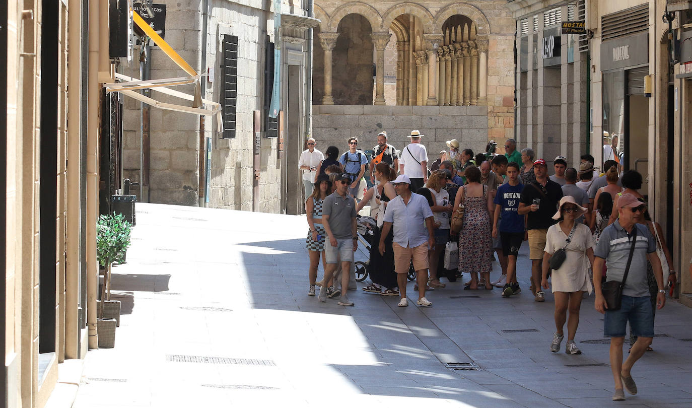 Ola de calor en Segovia