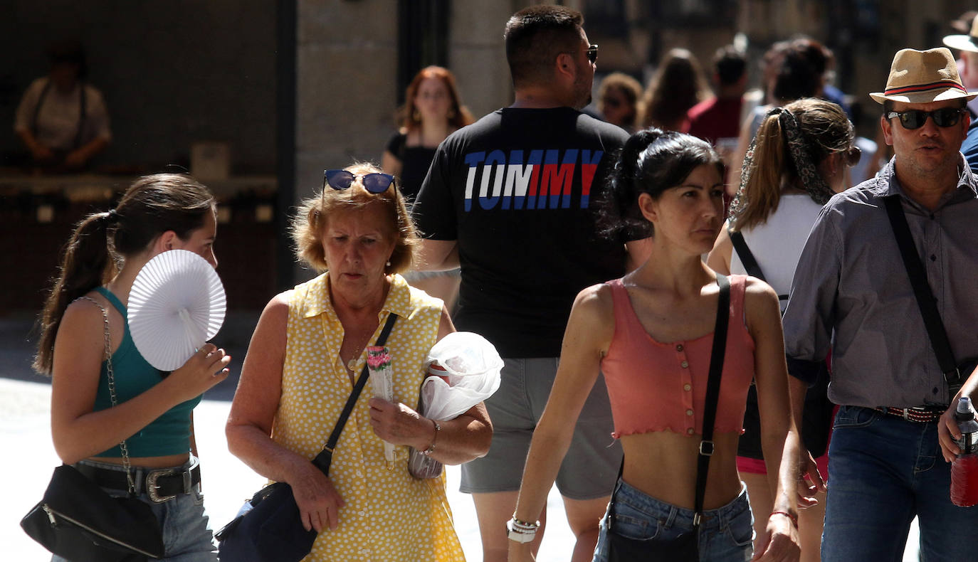 Ola de calor en Segovia.