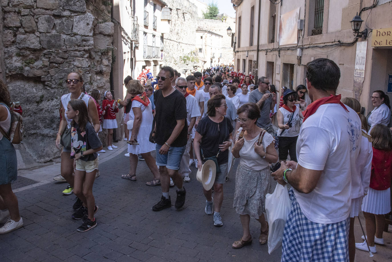 Inicio de las fiestas de Sepúlveda
