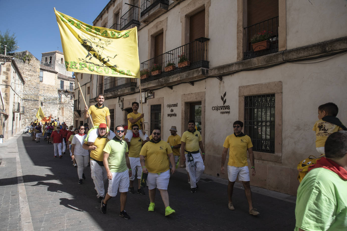Inicio de las fiestas de Sepúlveda