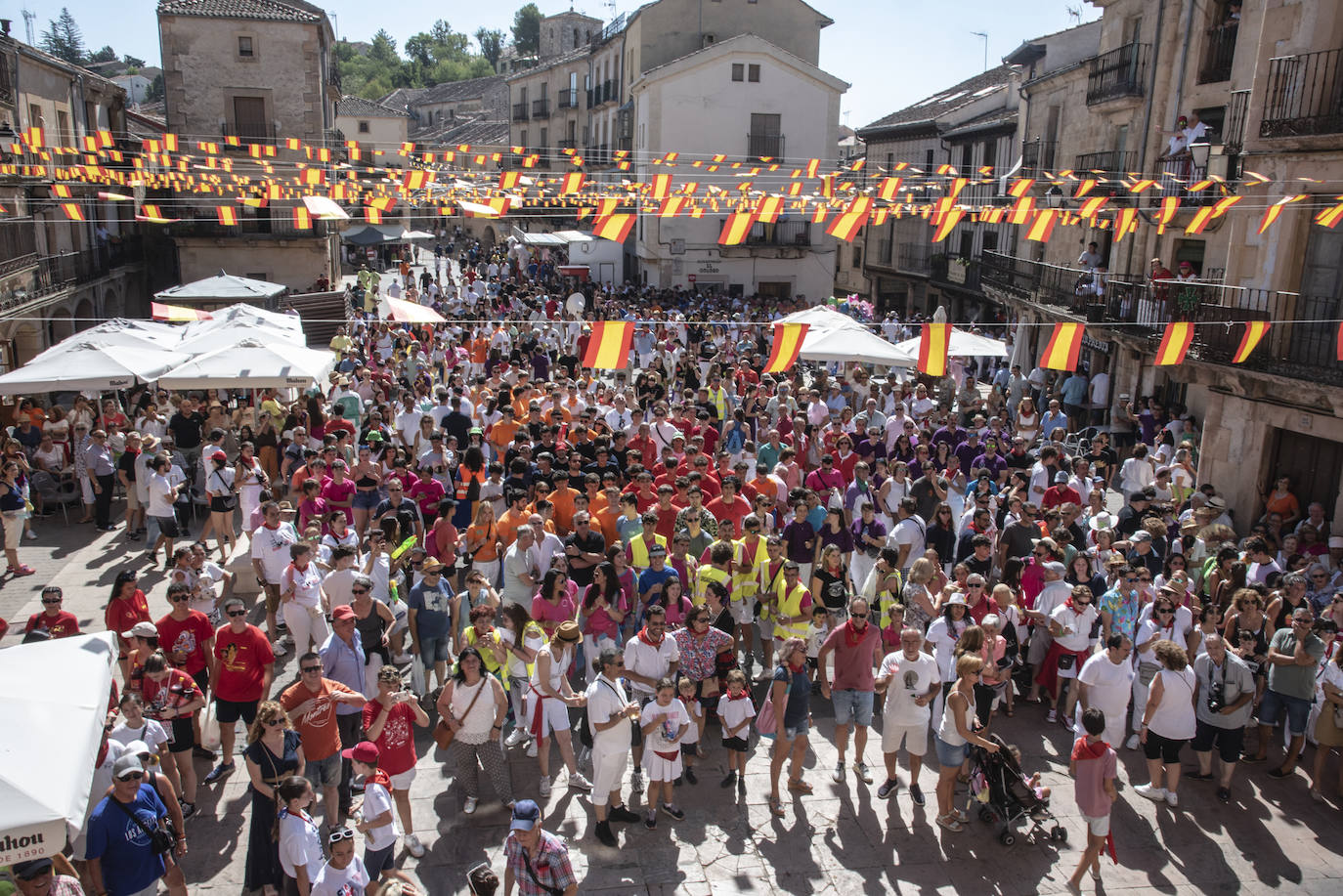 Inicio de las fiestas de Sepúlveda