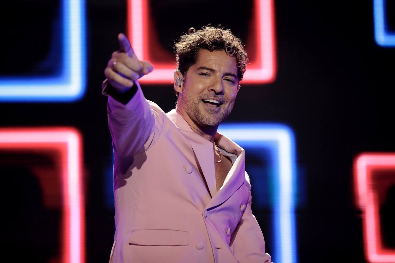 El concierto del cantante David Bisbal en Medina del Campo, en imágenes