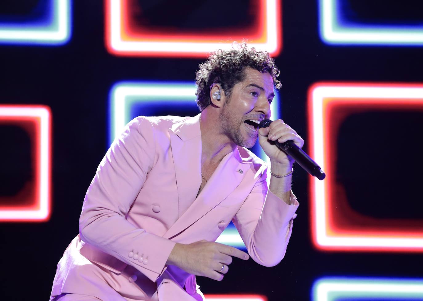 El concierto del cantante David Bisbal en Medina del Campo, en imágenes