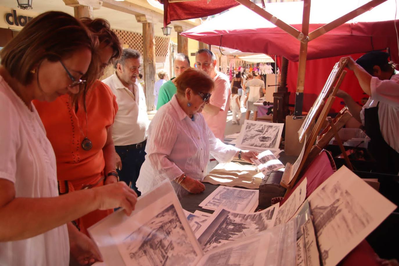 El Mercado de la India Chica de Medina de Rioseco, en imágenes