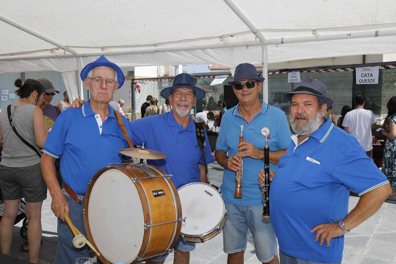 Exitosa cata de quesos en Sardón de Duero