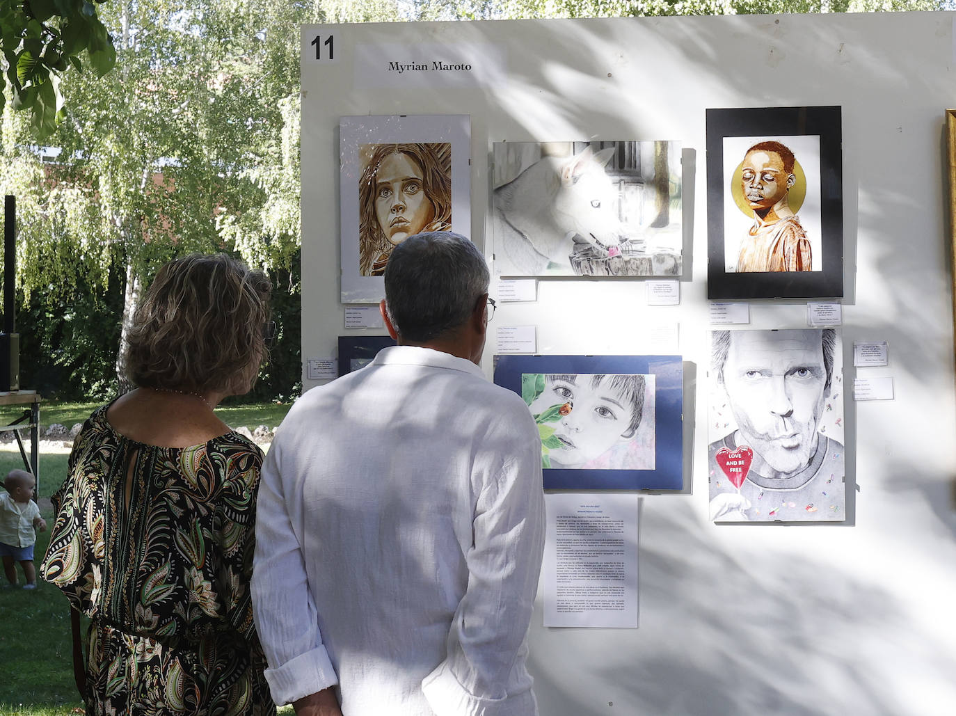 Una galería de arte en la Huerta de Guadián