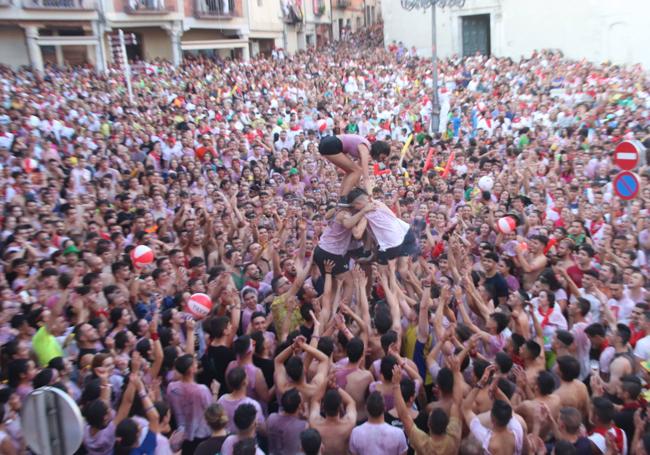 Inicio de las fiestas de Cuéllar.