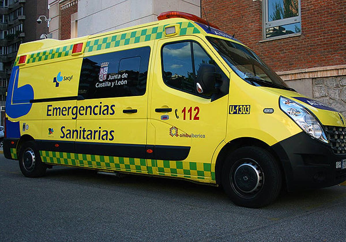 Ambulancia del 1-1-2 de Castilla y León.